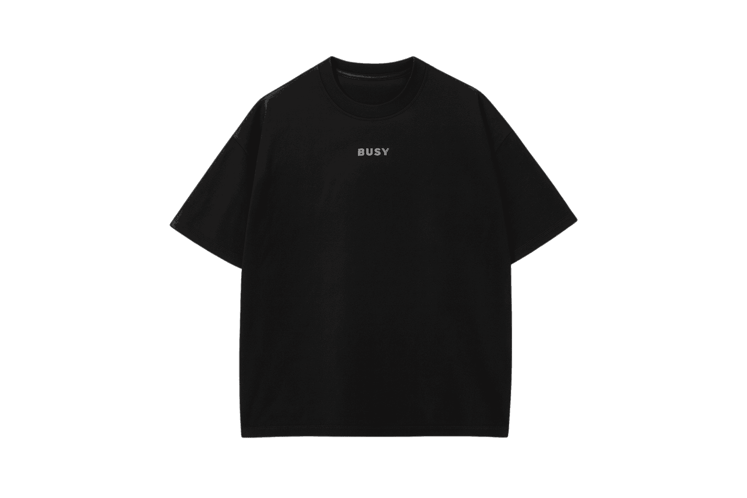 Remera Negra BUSY SINCE 2024