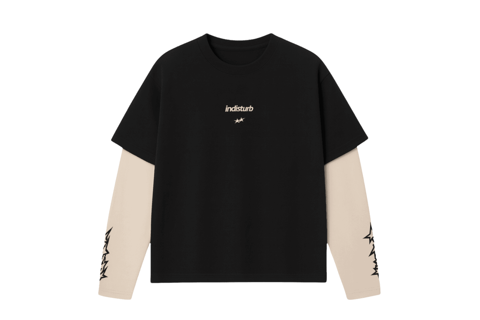 Remera Double Layer “BIG STARS” - Image 1