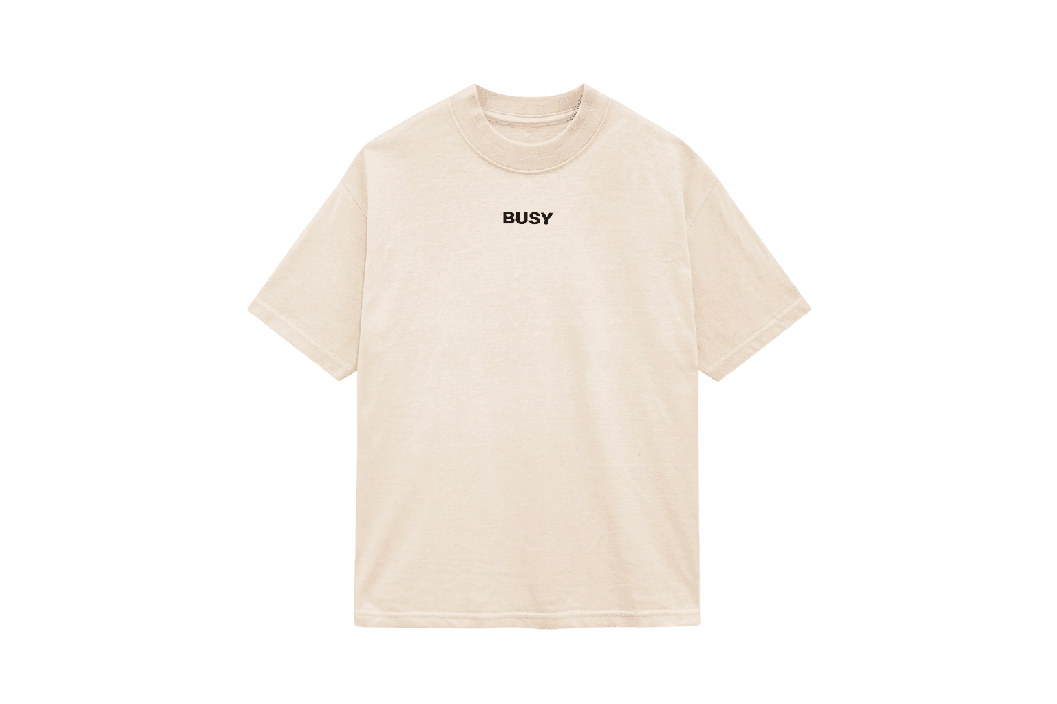 Remera Crema BUSY SINCE 2024